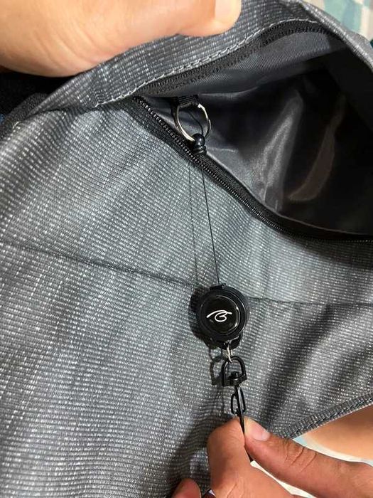 Mala masculina - Backpack & Crossbody Bag - Entrega grátis