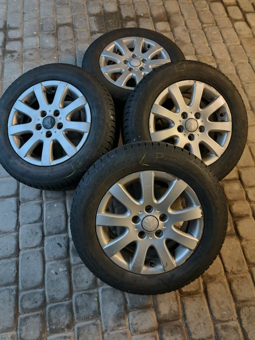 Felgi aluminiowe 5*122/R15 +opony zimowe