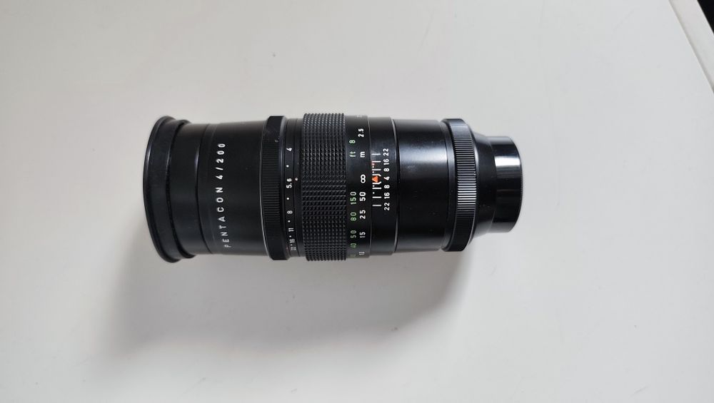 Obiektyw Pentacon 200mm f4 m42
