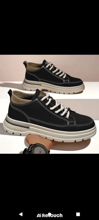 Полуботинки -лоферы мужские без меха