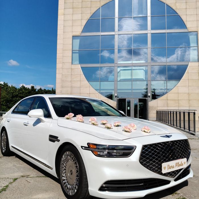 Auto Samochód do Ślubu GENESIS G90 V8 5.0 ULTIMATE ! Jedyny taki w PL!