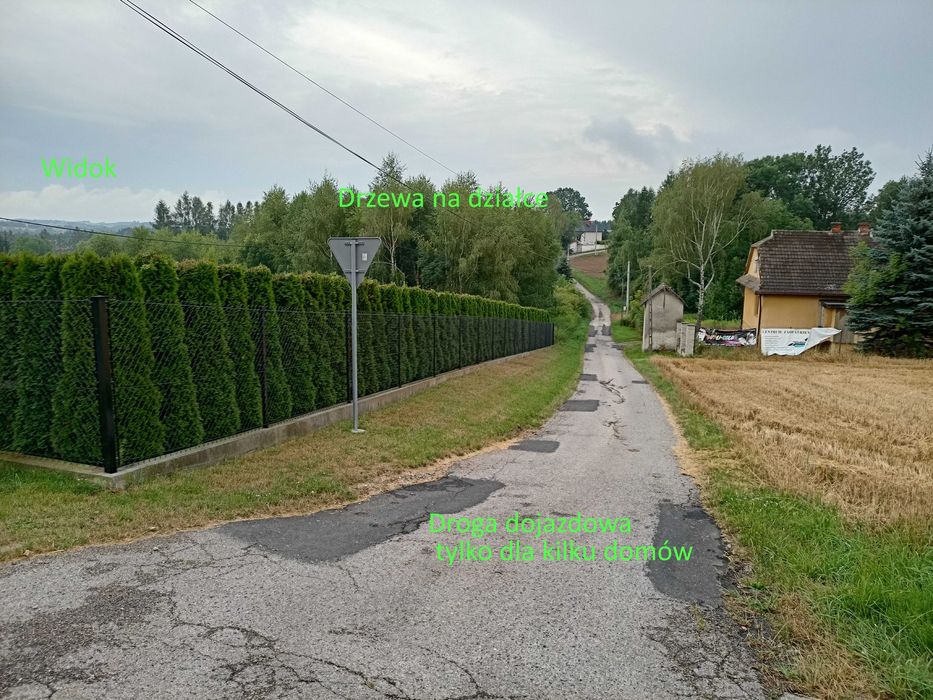 Sprzedam działkę budowlaną 12 ar (bez pośredników)