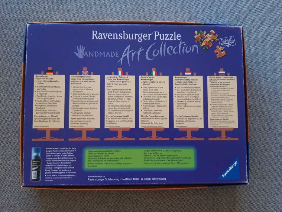 Puzzle Vincent Van Gogh "os girassóis"