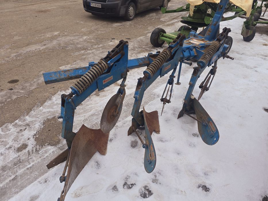 Pług 3 skibowy zagonowy zabezpieczenie Non-stop