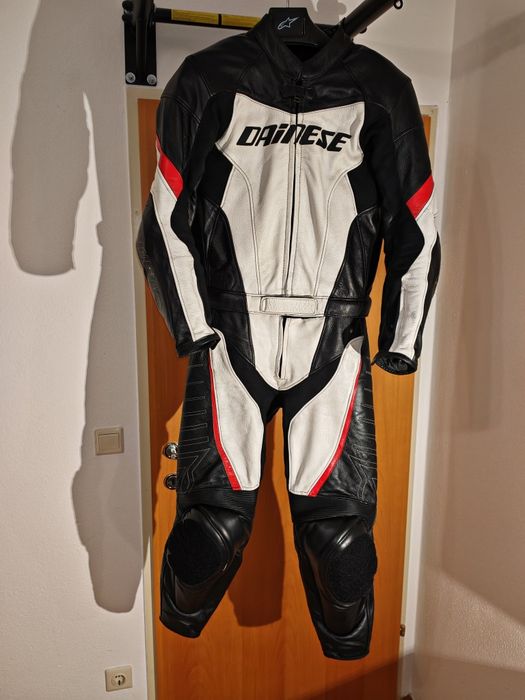 Dainese strój motocyklowy rozm 48 skóra MĘSKI