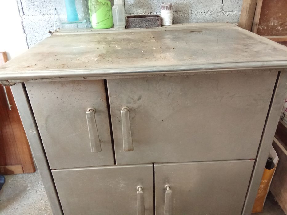 Fogão a lenha em inox