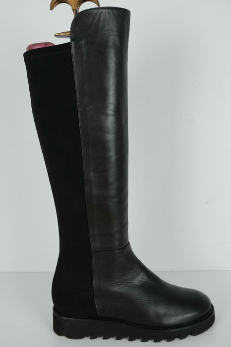 by A włoskie kozaki skóra strech r 37-24 cm j nowe