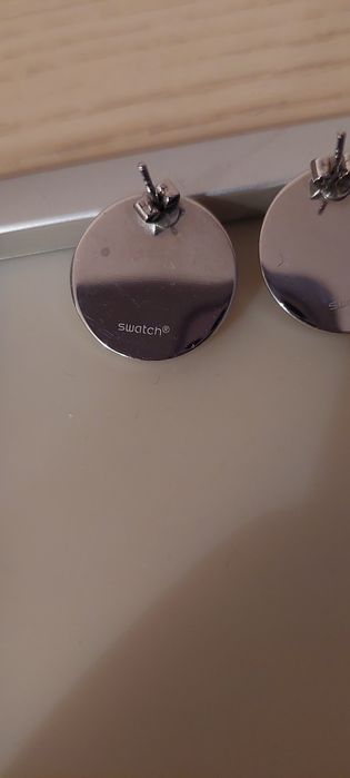 Swatch серьги сережки. Оригінал. Нові.