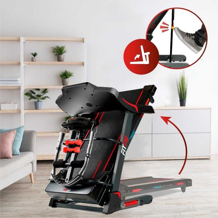 Esteira FITFIU Fitness MC-500 - Até 18 km/h para treinos ilimitados