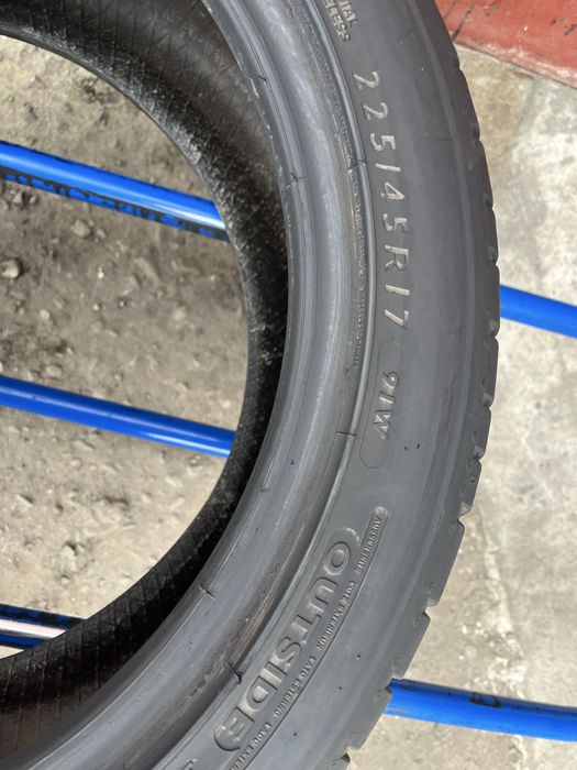 225/45/17 R16 Dunlop Sport Maxx RT літо 4 шт ціна за 1 шт