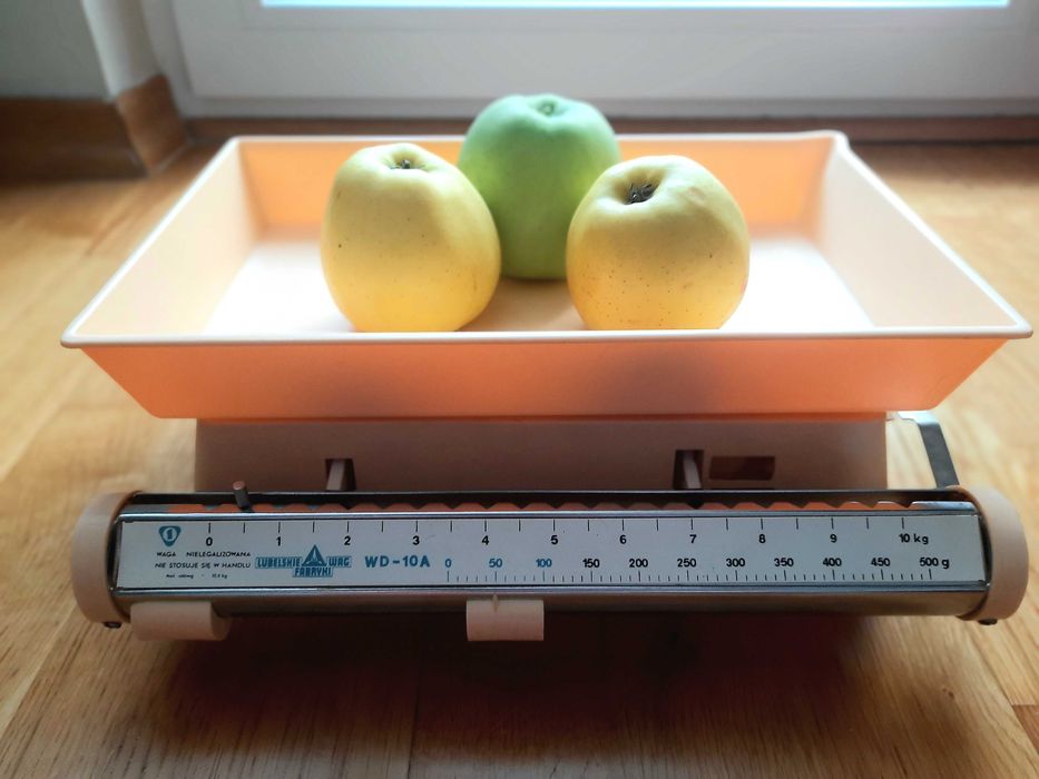 Kultowa waga kuchenna z PRL