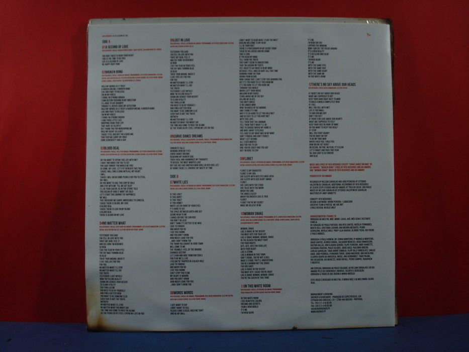 Rita Redshoes - Life is a Second. / LP / Ver Descrição / Ver Descrição