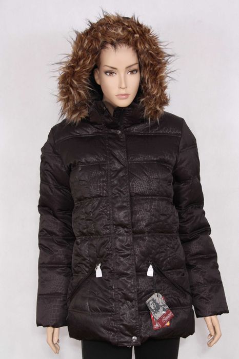 Kurtka  damska Iguana naturalny puch rozm  36  40  Nowa