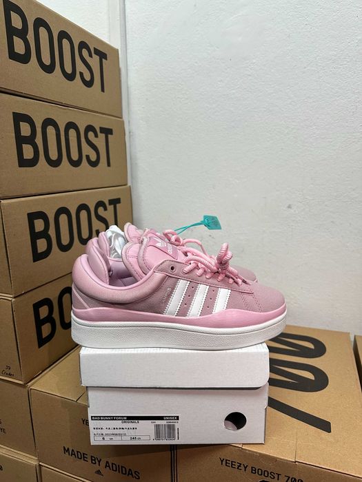 Жіночі кросівки Adidas Campus x Bad Bunny "Pink" Розміри 36-40