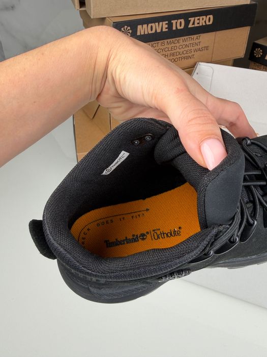Детские кожаные ботинки на резинках Timberland 31/32/33/35р