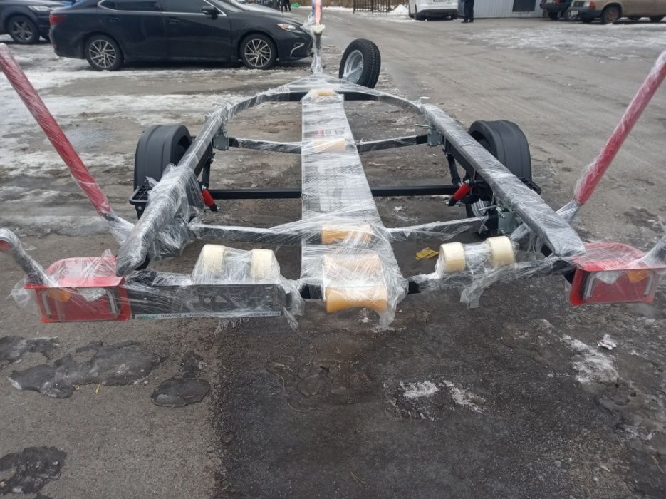 Лафет прицеп Финвал прицеп лафет лафет для лодки лодка до 5.7