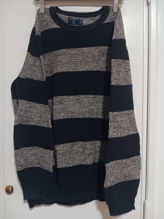 Camisola Springfield Cinza/Preta - Riscas