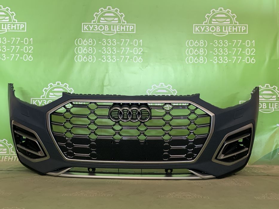 Бампер передній в зборі Audi Q5 80a 2020-2023 рестайл ку5 В НАЯВНОСТІ