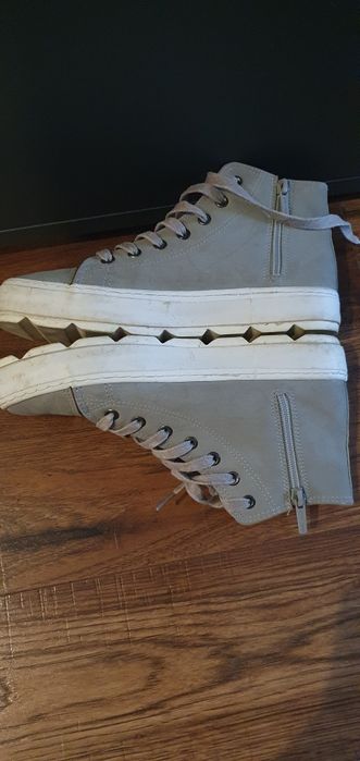 Buty trampki 39 szare