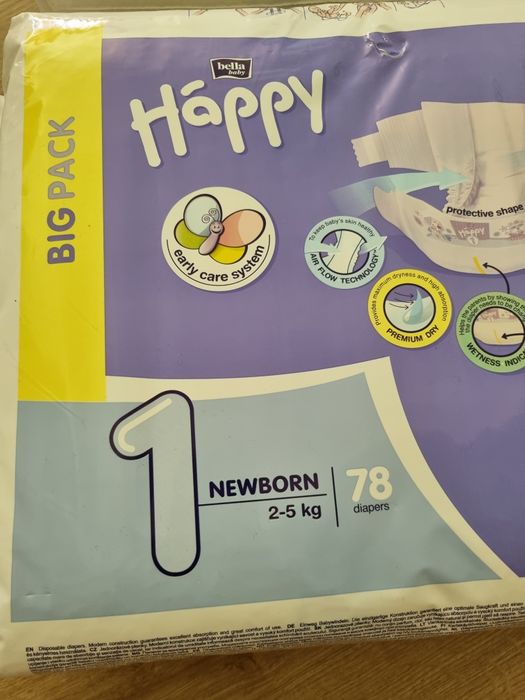 Pieluszki Bella Happy 1