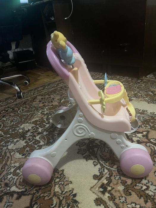 Ходунки Fisher-Price Brilliant Basics Stroll-Along Walker HBB69