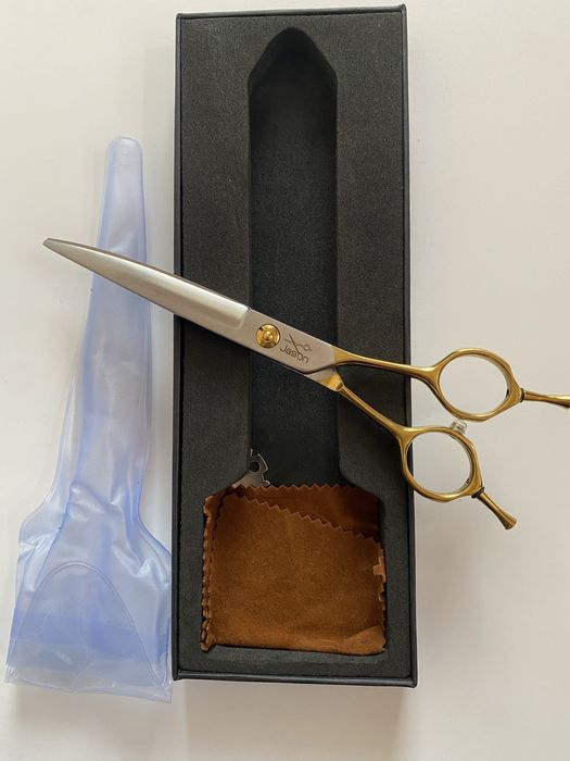 Професійні вигнуті ножиці JASON для собак, котів