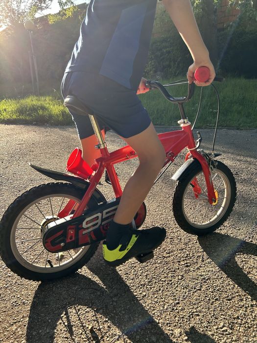 Bicicleta Roda 14 - 4-7anos faisca mcqueen