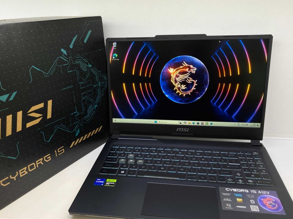 Laptop gameingowy MSI Cyborg A12VE RTX 4050 I5-12th 16gb 512ssd