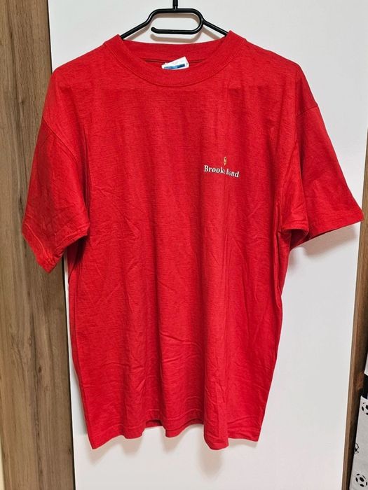 Koszulka T-shirt z logo Brooke Bond XL