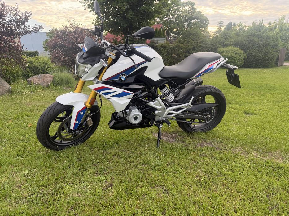 Sprzedam Bmw g310r /125 kat B  2018r malowanie HP przebieg 5700km wydech akrapovic carbon