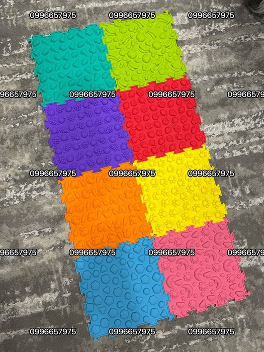 Ортопедичний килимок / ортопедичний пазл / модульний килимок ‼️8 штук