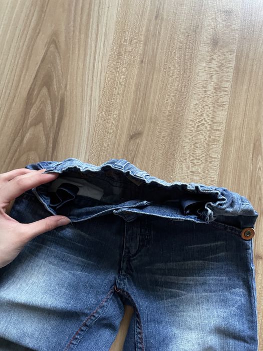 Spodnie, jeansy za kolano CoolClub chłopięce rozm. 128