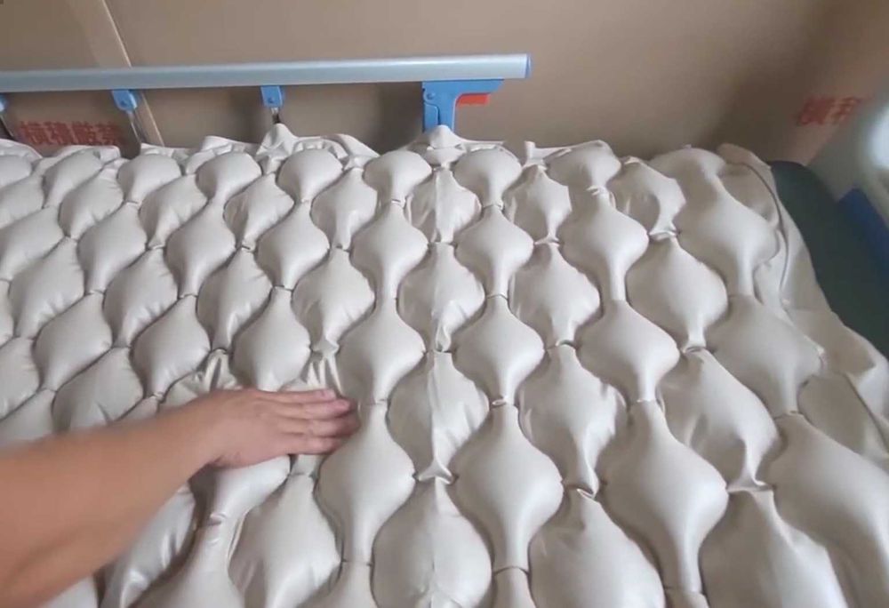 Противопролежневый матрас с компрессором, ячеистый, функция статики