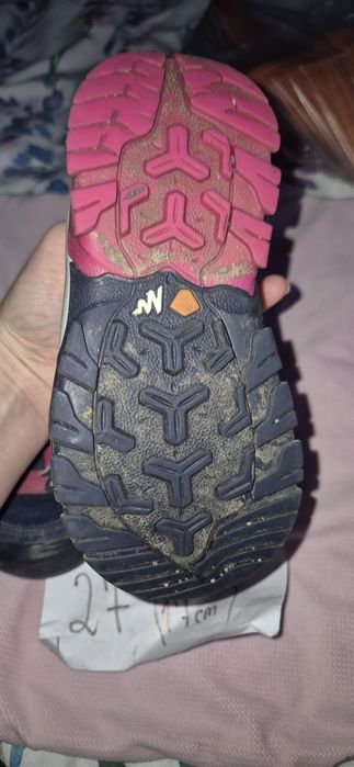 Buciki wiosenne trekkingowe 27 17cm quechua