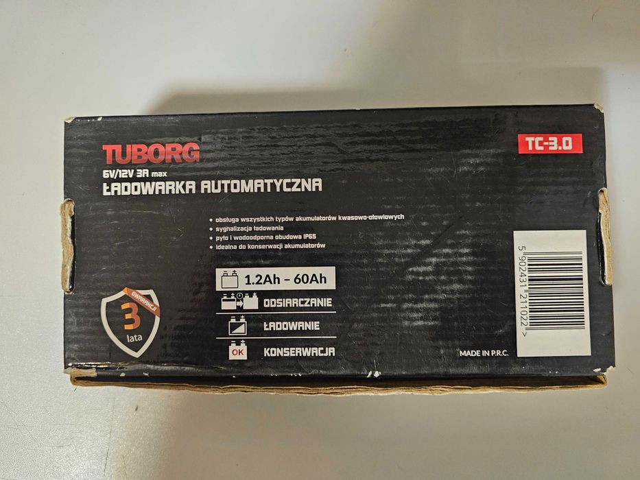 Автоматичний зарядний пристрій Tuborg TC-3.0 6V/12V 3A