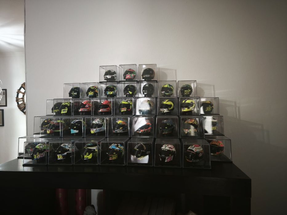 Capacetes de Valentino Rossi