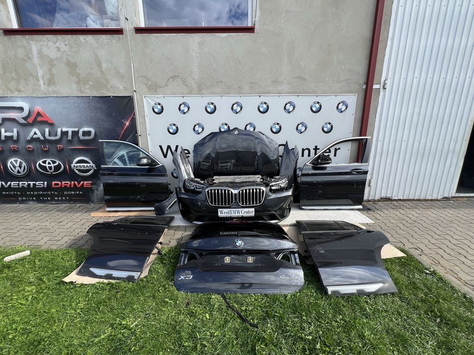Розборка bmw x3 g01 lci шрот бмв х3 г01 запчастини бмв х1g01