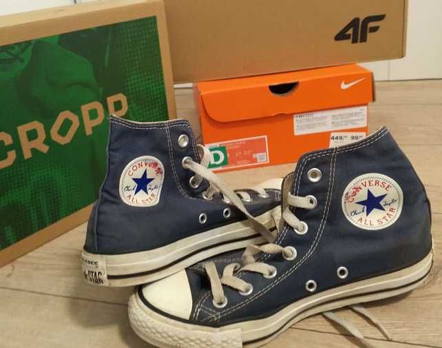 niebieskie converse EU 37