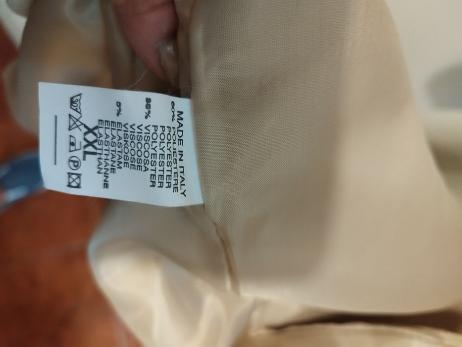 Casaco inverno branco perola