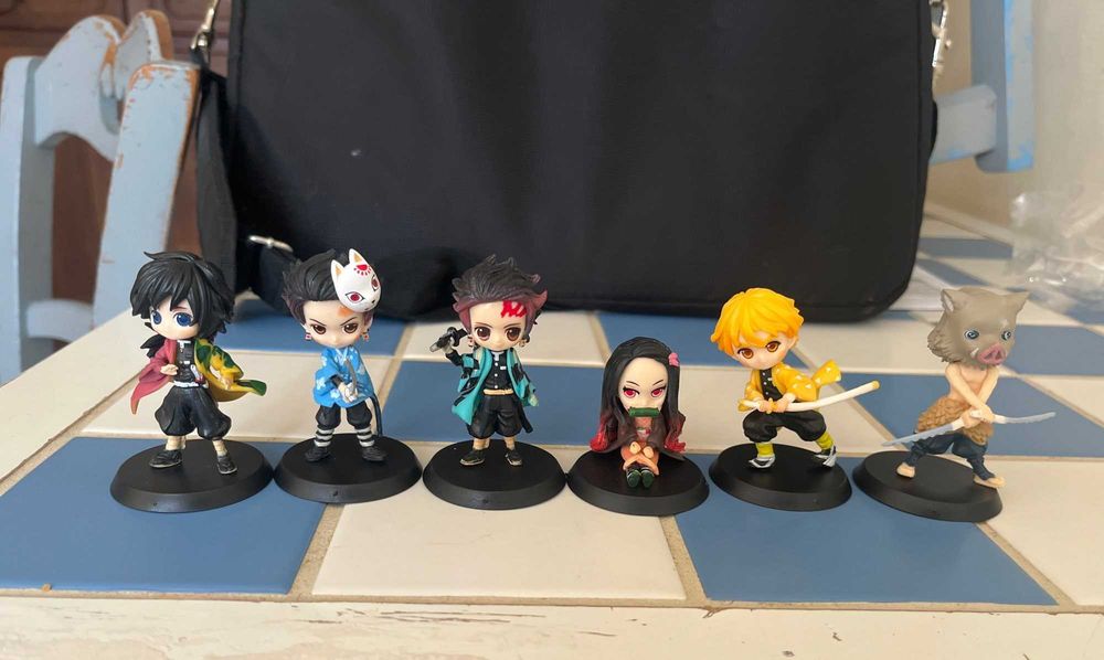 Святкова Акція! Аніме фигурки чиби клинок рассекающий демонов. (8см)