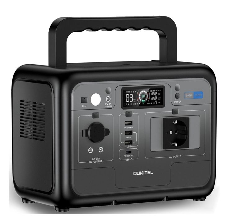 Зарядна станція OUKITEL P800 (800 Вт, 512 Вт/час)