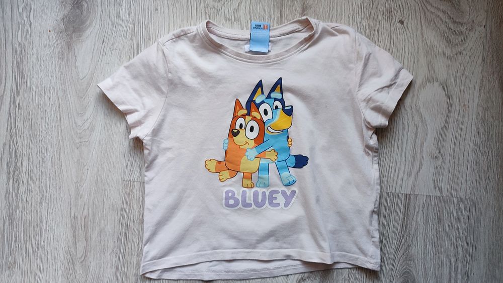 Krótka bluzka dziewczęca Bluey 134.