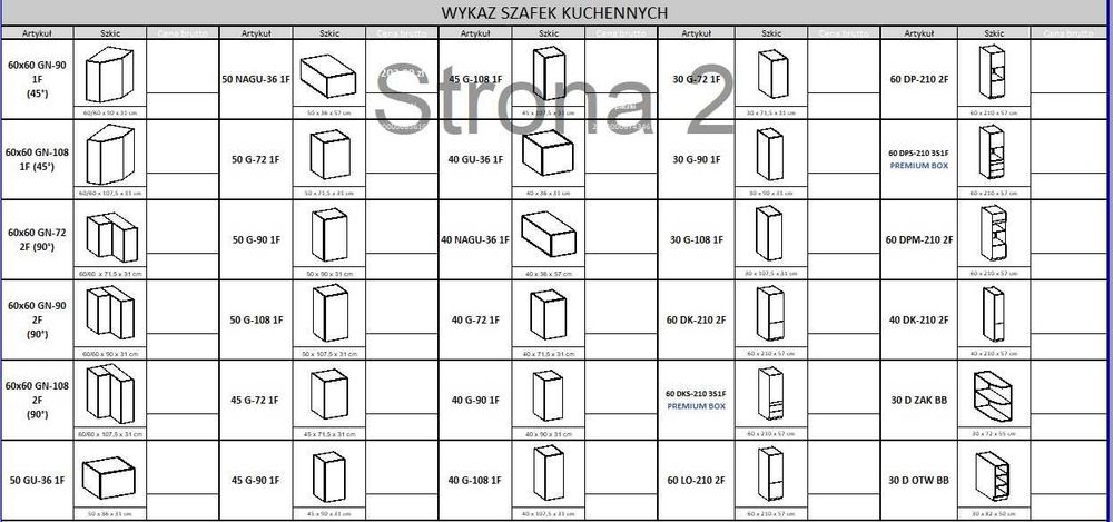 Kuchnia LIDLO, dąb olejowany 3,8m, dowolna konfiguracja