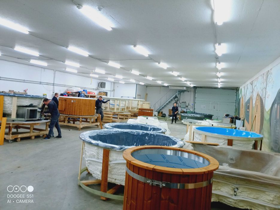 Tanie Banie z Litwy Sauny Ogrodowe Balie Kąpielowe Jacuzzi Beczka Spa