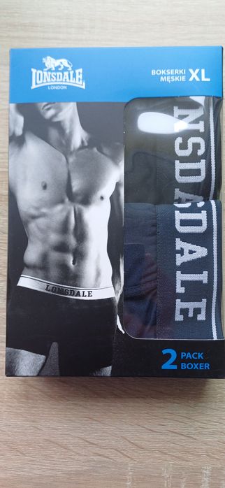 Bokserki męskie Lonsdale xl 2 pack