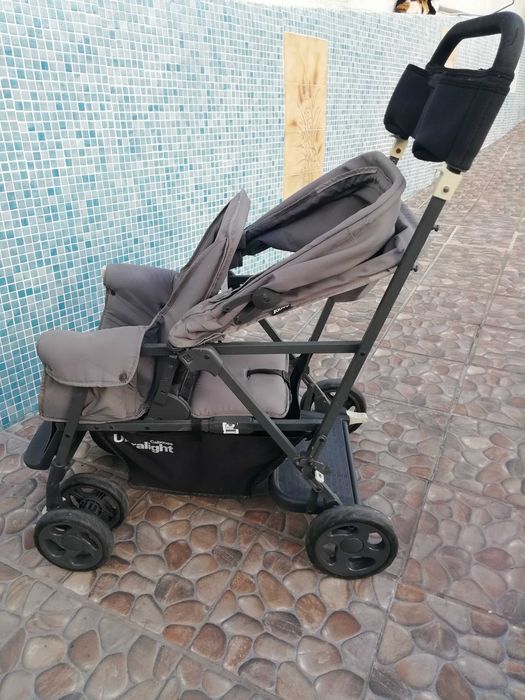 Cama de Bebé Com Cesta Transporte e Oferta Carrinho