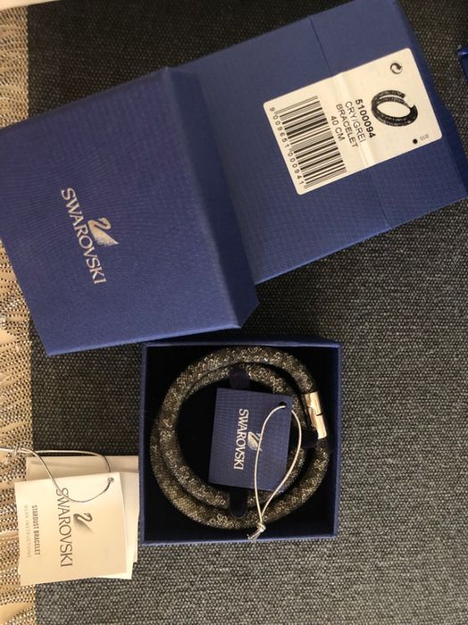 Bransoletka Swarovski Stardust Czarna