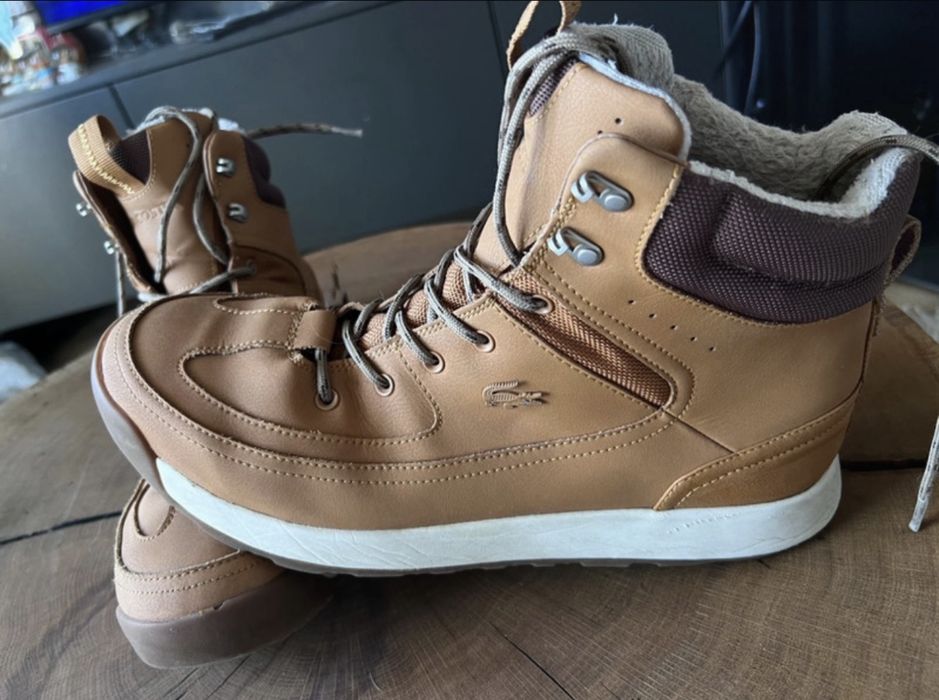 Męskie zimowe buty Lacoste