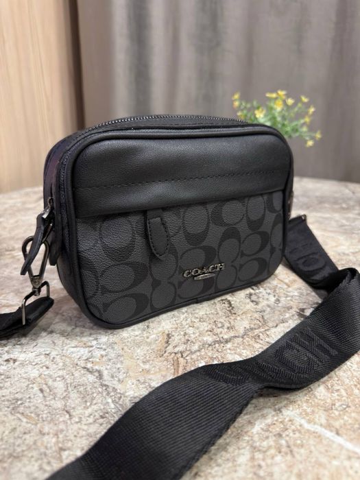 Чоловіча сумка Coach преміум якість