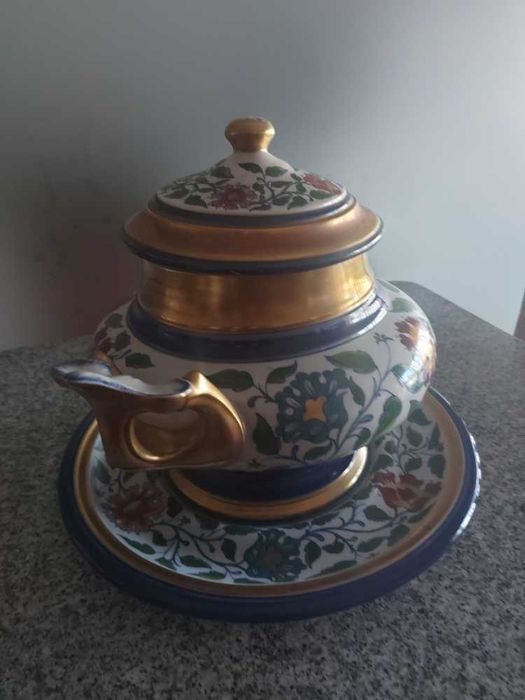 Terrina com Travessa – Cerâmica Miracoura